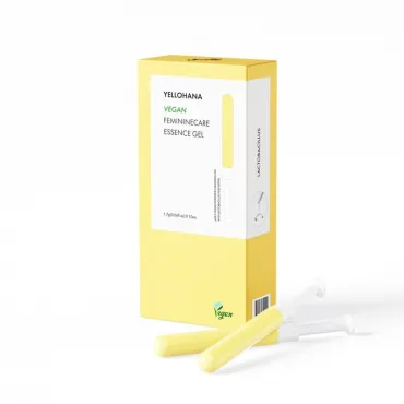 YELLOHANA Vegan Feminine Care Essence Gel intymios zonos valomasis gelis 10 vnt.