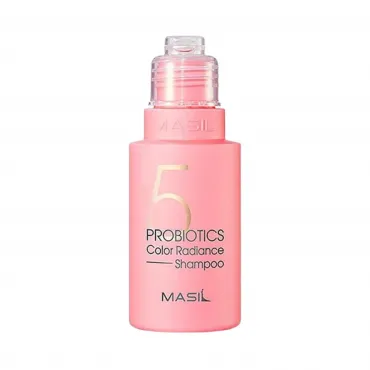 Masil 5 Probiotics Color Radiance Shampoo šampūnas su probiotikais dažytiems plaukams 50 ml
