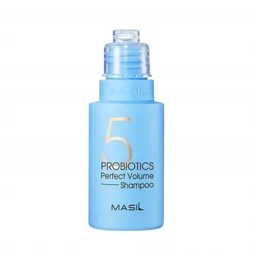 Masil 5 Probiotics Perfect Volume Shampoo šampūnas su probiotikais plaukų apimties didinimui 50 ml