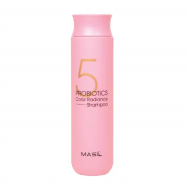 Masil 5 Probiotics Color Radiance Shampoo šampūnas su probiotikais dažytiems plaukams
