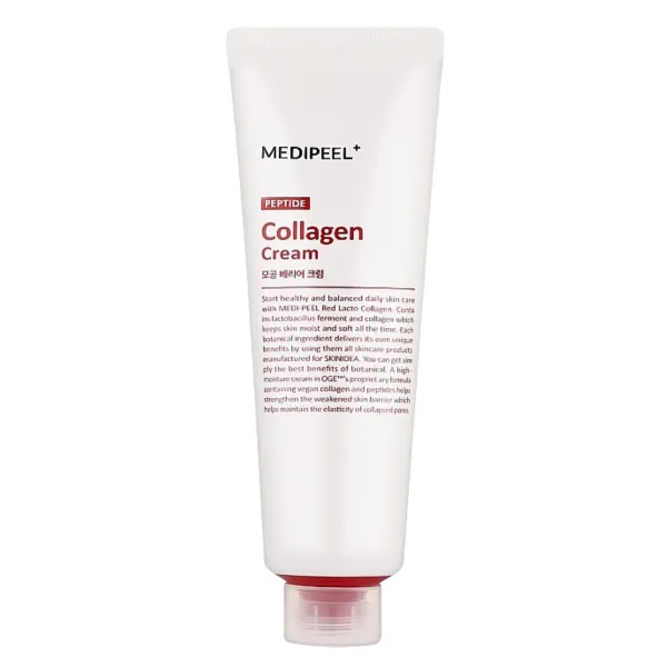 Medipeel+ Red Lacto Collagen Barrier Cream atstatomasis veido kremas su kolagenu ir probiotikais