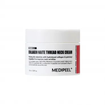MEDI-PEEL Premium 2.0 Collagen Naite Thread Neck Cream  jauninantis kaklo odos kremas