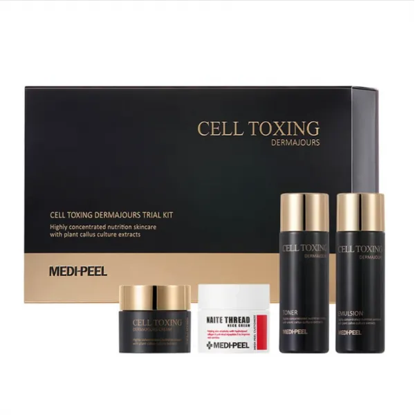 MEDI-PEEL Cell Toxing Dermajours Trial Kit jauninantis veido odos priemonių rinkinys mini