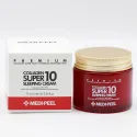 MediPeel+ Collagen Super10 Sleeping Cream jauninantis naktinis kremas su kolagenu