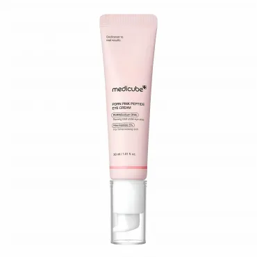 MEDICUBE PDRN Pink Peptide Eye Cream paakių kremas su peptidais