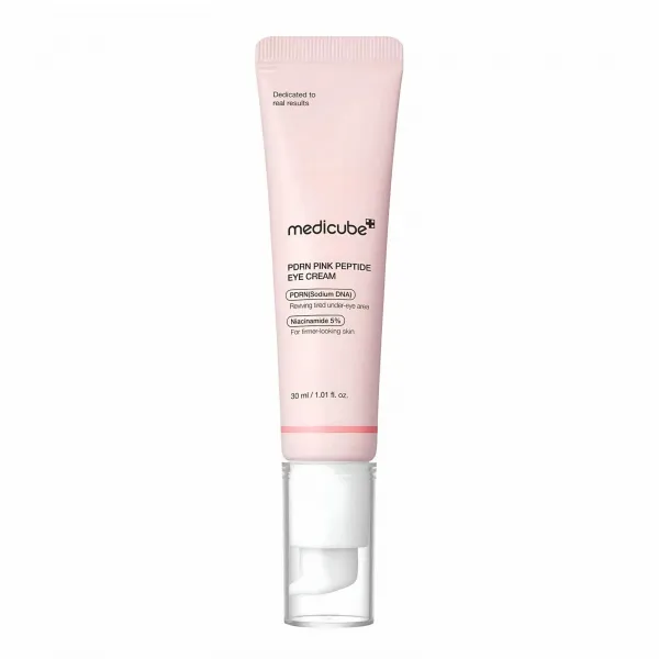 MEDICUBE PDRN Pink Peptide Eye Cream paakių kremas su peptidais
