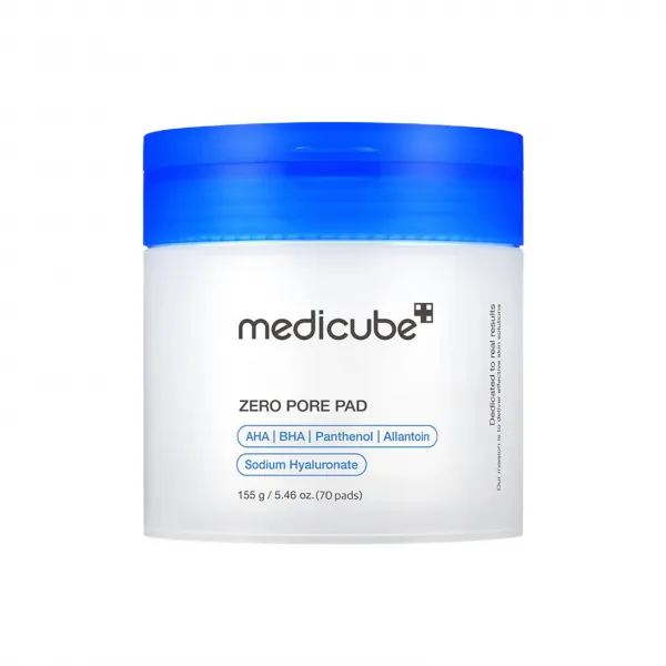 Medicube Zero Pore Pad 2.0 švelniai šveičiantys tonerio padeliai