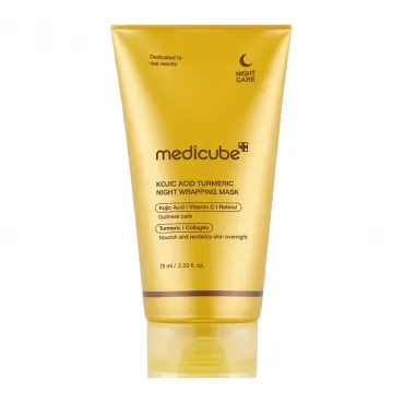 Medicube Kojic Acid Turmeric Night Wrapping Mask naktinė veido kaukė
