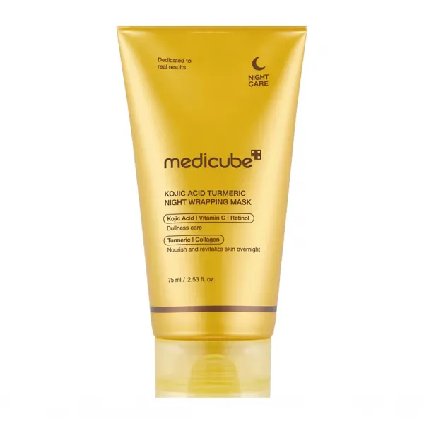 Medicube Kojic Acid Turmeric Night Wrapping Mask naktinė veido kaukė
