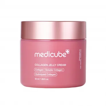 Medicube Collagen Jelly Cream gelinis veido kremas su hidrolizuotu kolagenu 50ml