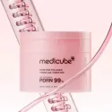 Medicube PDRN Pink Collagen Toning Gel Toner Pad veido valymo padeliai su PDRN