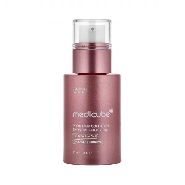 Medicube PDRN Pink Exosome Shot Serum 2000 atnaujinantis serumas su PDRN