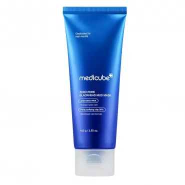Medicube Zero Pore Blackhead Mud Mask poras valanti veido kaukė su moliu
