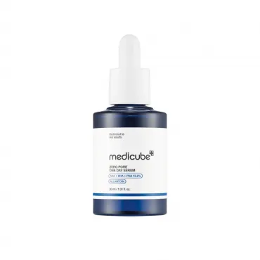 Medicube Zero Pore One Day Serum šveičiamasis veido serumas su rūgštimis