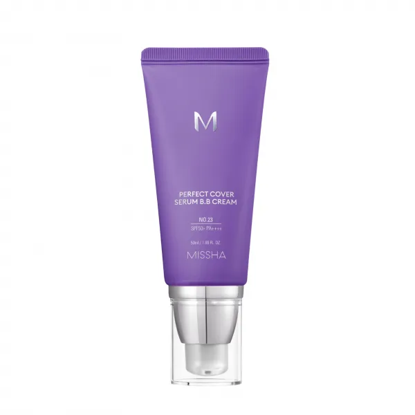 MISSHA M Perfect Cover Serum BB Cream BB kremas (No 23 Natural Beige)