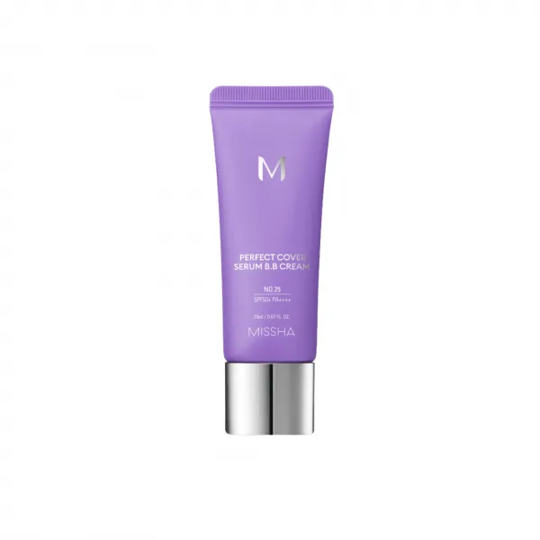 MISSHA M Perfect Cover Serum BB Cream BB kremas (No 25 Warm Beige) 20ml
