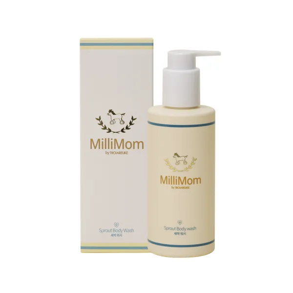 Millimom Sprout Body Wash&Shampoo švelnus prausiklis kūnui ir plaukams