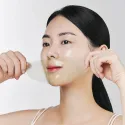 Nacific Green Tea Cica Collagen Gel Mask raminanti hidrogelio veido kaukė