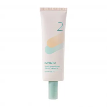 Numbuzin No.2 Goodbye Redness Derma Tone Up maskuojanti makiažo bazė SPF 50+ PA+++