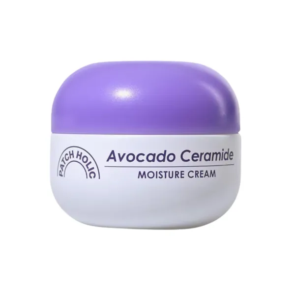 PATCH HOLIC Avocado Ceramide Moisture Cream veido kremas su keramidais