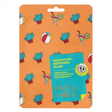 Patch Holic Aqua Soothing Mask raminanti lakštinė veido kaukė 