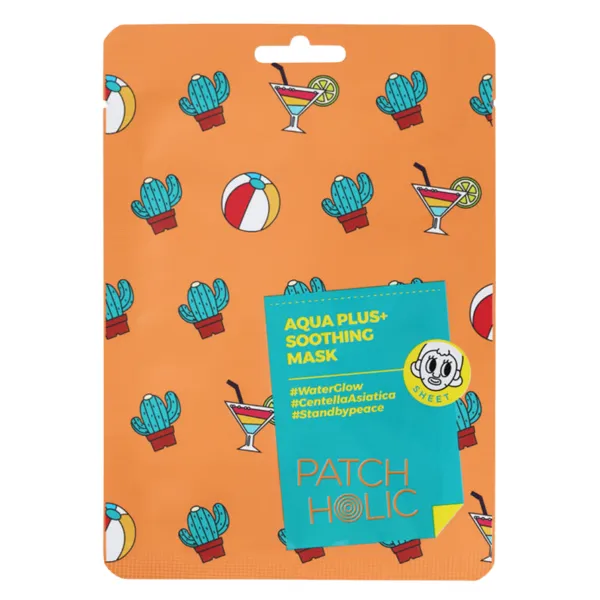 Patch Holic Aqua Soothing Mask raminanti lakštinė veido kaukė 