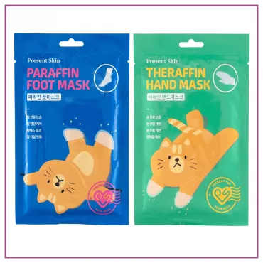 Rankų ir pėdų kaukių rinkinys Present Skin