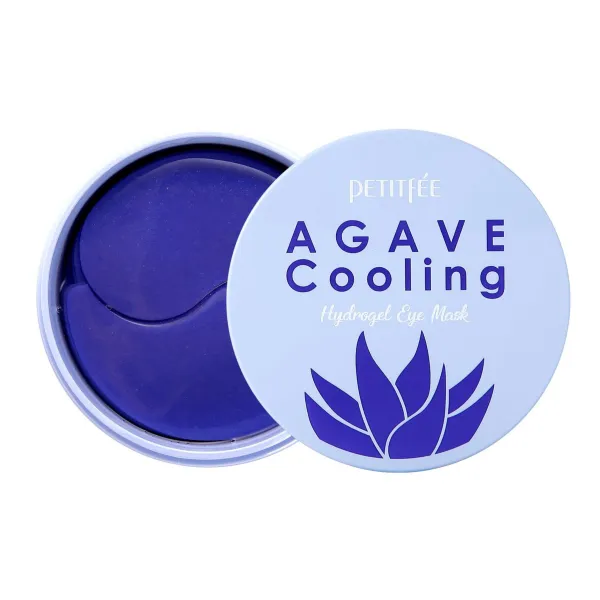 Petitfee Agave Cooling Hydrogel Eye Mask paakių pagalvėlės su agavomis