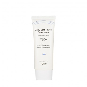 PURITO Daily Soft Touch Sunscreen apsauginis kremas nuo saulės SPF 50+ PA++++
