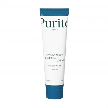 PURITO Seoul Hydro Wave Deep Sea Cream veido kremas su jūros vandeniu