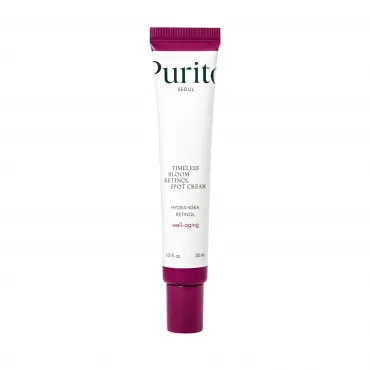 PURITO Seoul Timeless Bloom Retinol Spot Cream veido kremas su retinoliu