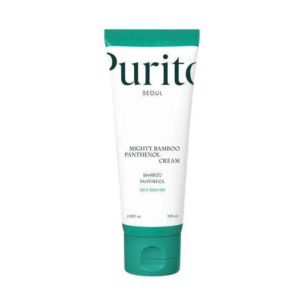 PURITO Seoul Mighty Bamboo Panthenol Cream veido kremas su pantenoliu