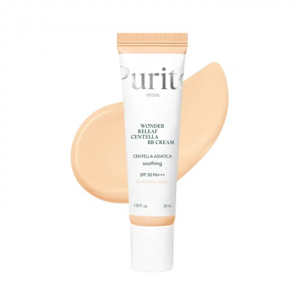 PURITO Seoul Wonder Releaf Centella BB Cream (13 Neutral Ivory) BB kremas