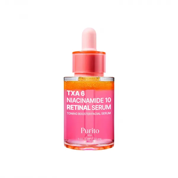 PURITO TXA 6 Niacinamide 10 Retinal Serum veido serumas su niacinamidu ir retinaliu