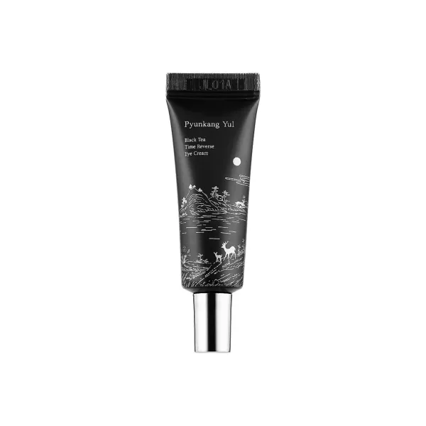 Pyunkang yul Black Tea Time Reverse Eye Cream jauninantis paakių kremas su juodosios arbatos ekstraktu mini