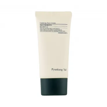 Pyunkang Yul Calming Sun Cream raminantis apsauginis kremas nuo saulės