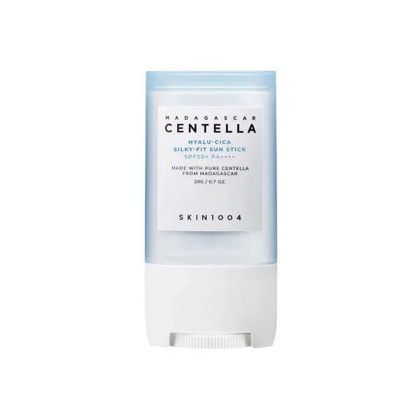 SKIN1004 Madagascar Centella Hyalu-Cica Silky-Fit Sun Stick apsauginis pieštukas nuo saulės
