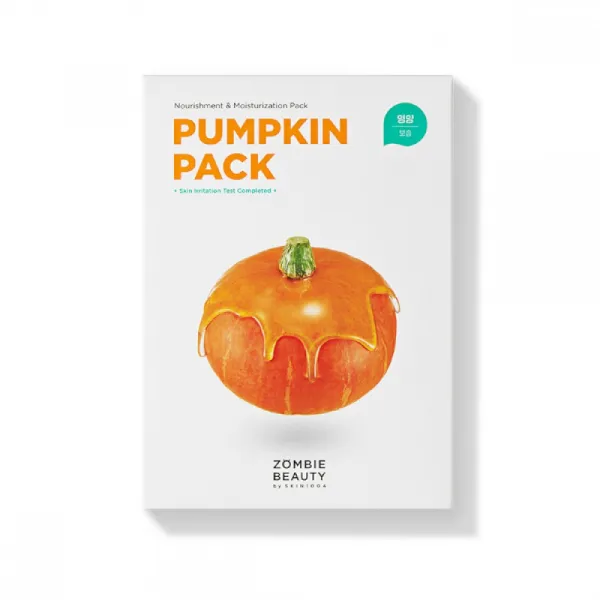 SKIN1004 ZOMBIE BEAUTY Pumpkin Pack maitinanti kaukė su moliūgų ekstraktu