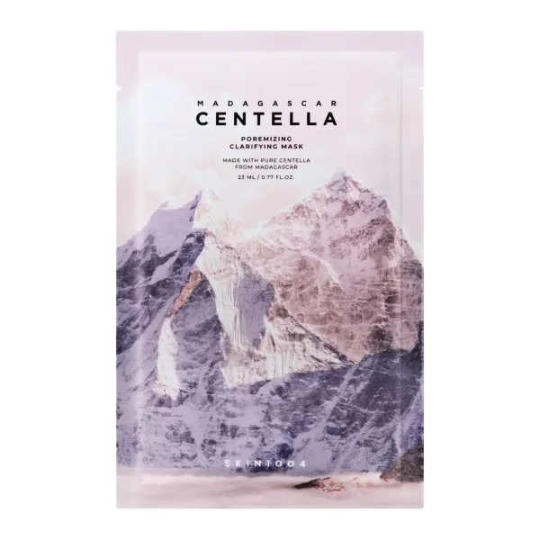 SKIN1004 Madagascar Centella Poremizing Clarifying Mask lakštinė veido kaukė riebiai ir probleminei odai