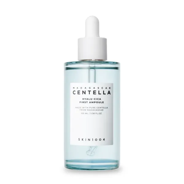 SKIN1004 Madagascar Hyalu-Cica First Ampoule drėkinanti ampulė su centele ir hialurono rūgštimi 100ml