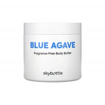 SKYBOTTLE Blue Agave Fragrance-Free Body Butter bekvapis kūno sviestas su agavos ekstraktu