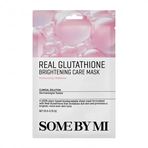 SOME BY MI Real Glutathione Brightening Care Mask lakštinė veido kaukė su glutationu