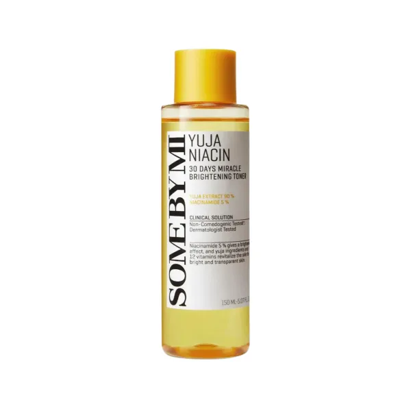 SOME BY MI Yuja Niacin Brightening Toner skaistinantis veido toneris su vitaminu C