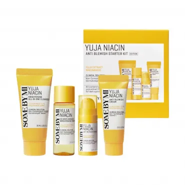 SOME BY MI Yuja Niacin 30 day Brightening Starter kit skaistinantis veido priežiūros rinkinys