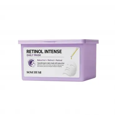 SOME BY MI Retinol Intense Daily Mask lakštinių kaukių su retinoliu rinkinys