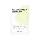 SOME BY MI Real Super Matcha Pore Care Mask lakštinė kaukė su žaliąja arbata