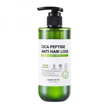 SOME BY MI Cica Peptide Anti Hair Loss Derma Scalp Shampoo šampūnas su peptidais