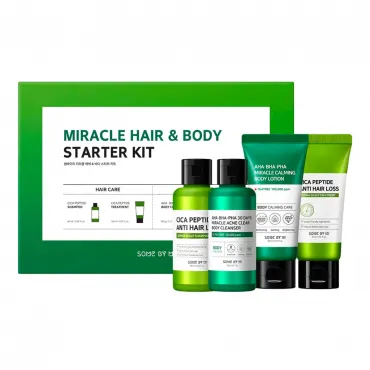 SOME BY MI Miracle Hair & Body Starter Kit plaukų ir kūno rinkinys probleminei odai