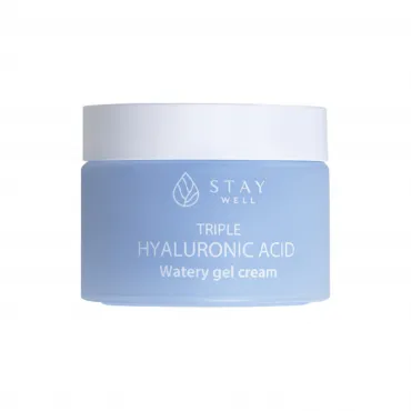 STAY Well Triple Hyaluronic Acid Cream gelinis drėkinantis veido kremas