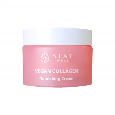 STAY Well Vegan Collagen Cream maitinantis veido kremas